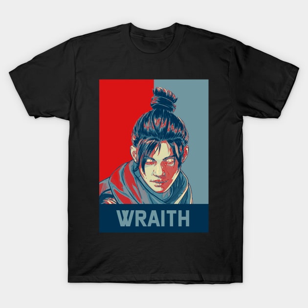 Wraith Apex Legends T-Shirt by mrcatguys